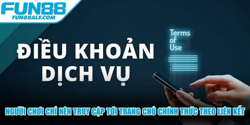 Người chơi chỉ nên truy cập tới trang chủ chính thức theo liên kết